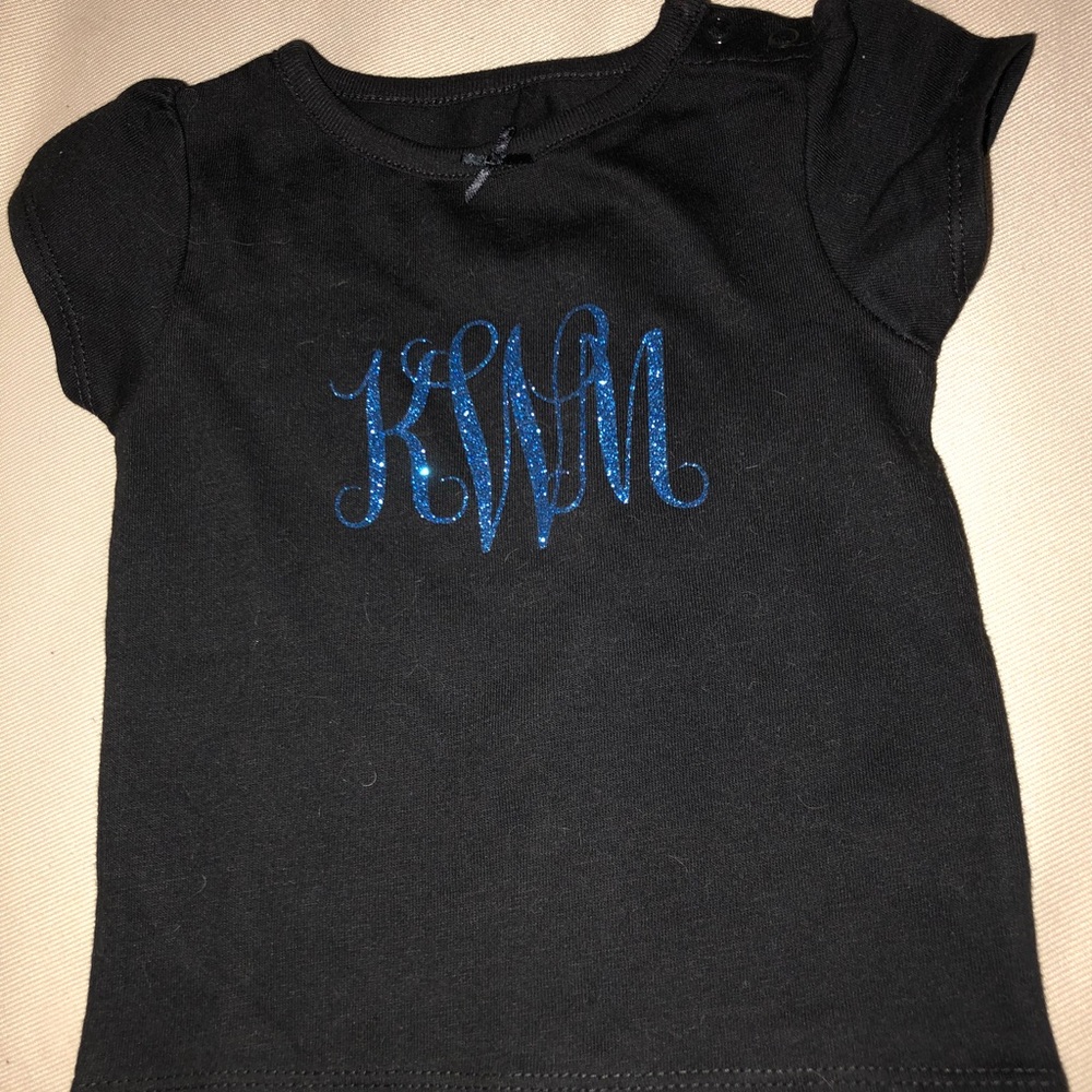 NWOT kWm monogram shirt
